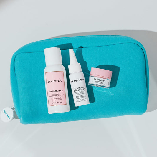 On the GLO Hydration Facial Kit BeautyBio 