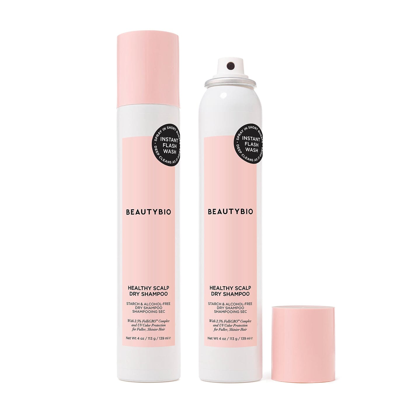 interpersonel Tilmeld forklædt BeautyBio Healthy Scalp Color-Safe Alcohol-Free Dry Shampoo
